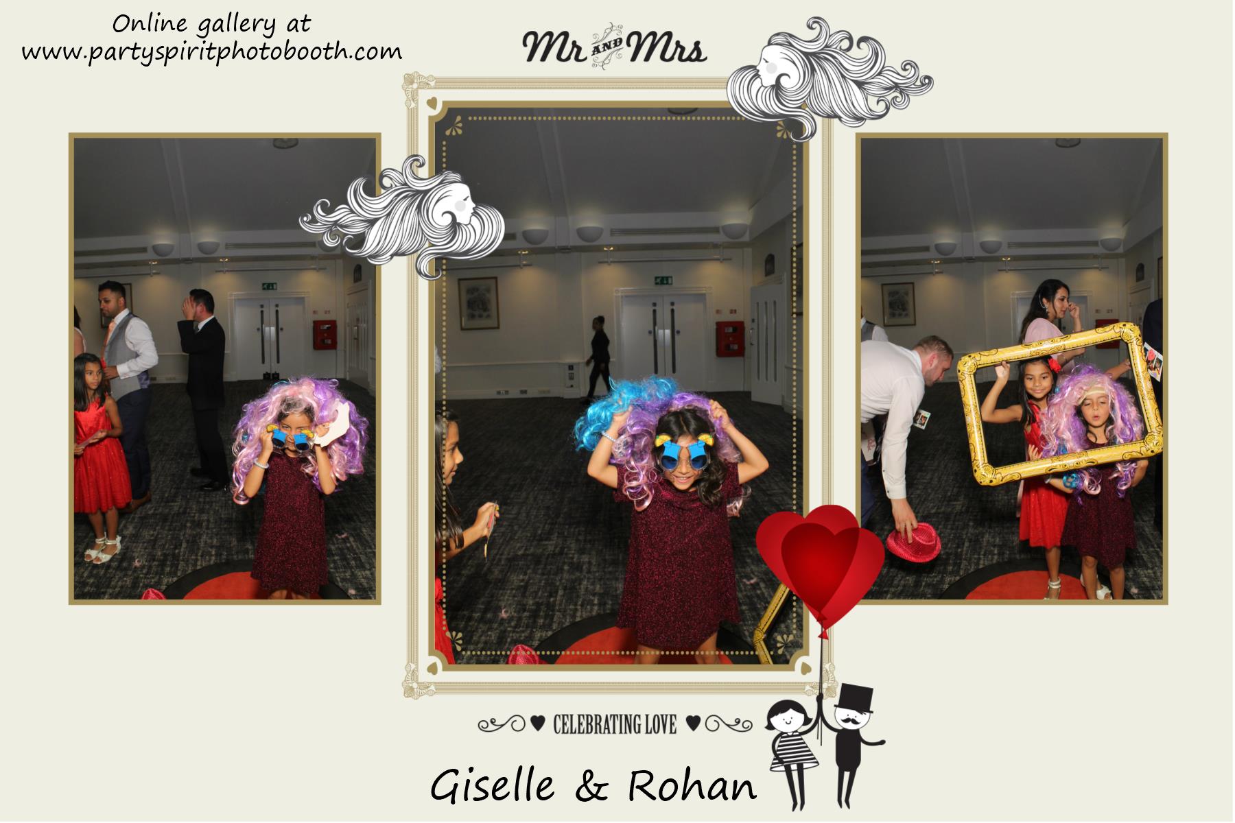 Giselle and Rohan's Wedding | View more photos from the event at gallery.partyspiritphotobooth.com/u/PartySpiritPhotoBooth/Giselle-and-Rohans-Wedding